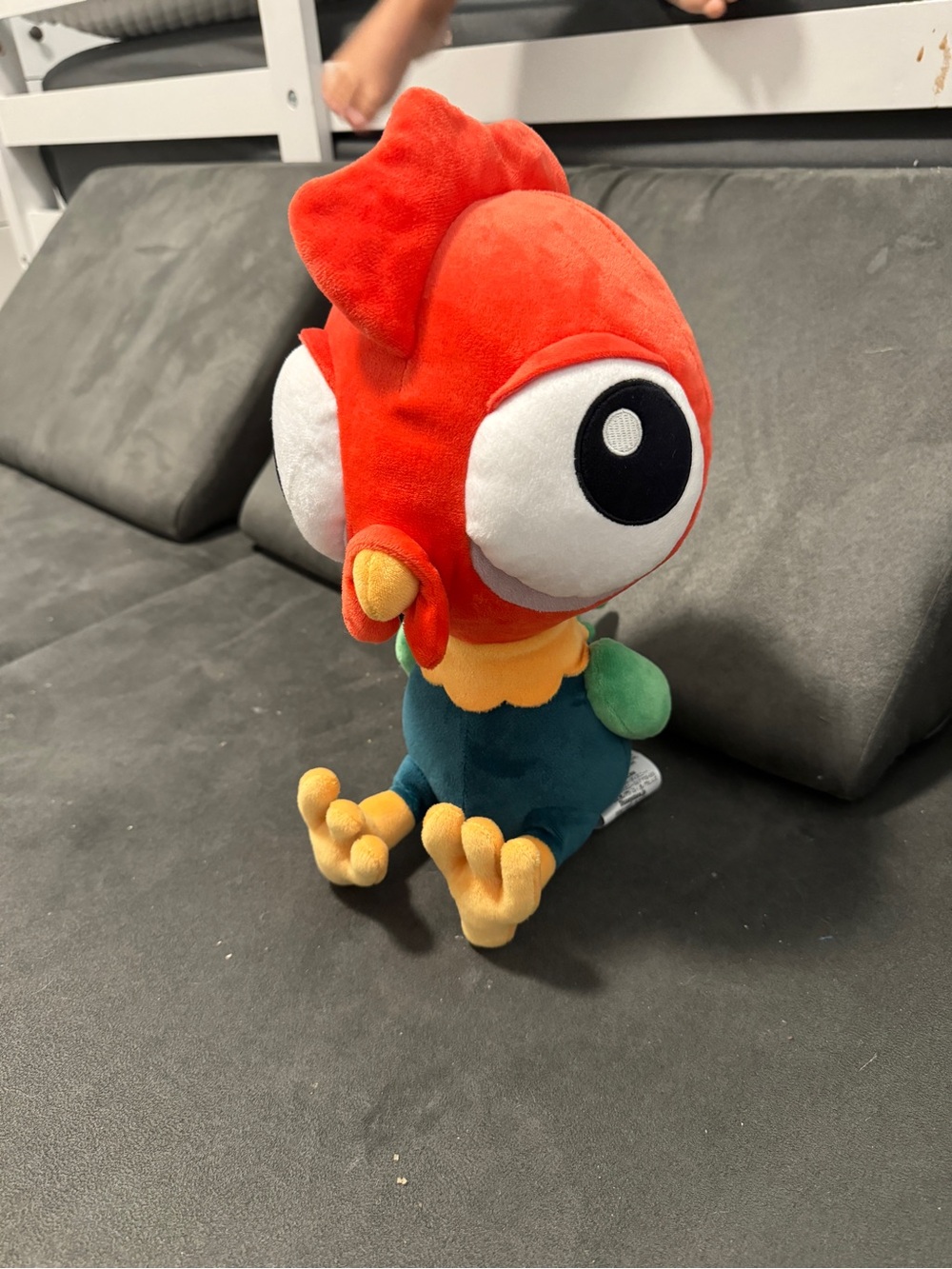 Disney Colorful Hei Hei Moana Plush - Red, Green & Yellow